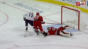 Pyotr Kochetkov lays out for the aggressive poke check 👆 | Sportsnet