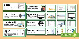 KS2 Computing Definition Word Cards