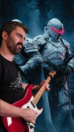 An alien invasion, travelers from another planet have arrived... #synthwave #cyberpunk #guitar