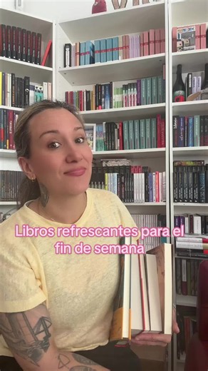 Libros refrescantes para el fin de semana #booktok #libreria #booktokespañol #libros60s #booktoker