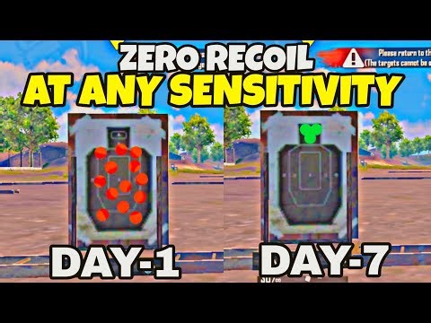 How to Get ZERO RECOIL at Any Sensitivity | Zero Recoil Sensitivity | BGMI / PUBG Mobile