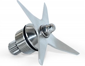 105733 Blender Ascent Blade Replacement Part Fit for Vitamix A2300 A2500 A3300 A3500 V1200 Wet Blender Blade Assembly 105733-1 Fits Pro 750 7500 5300 Explorian E310 E320 64oz Low Profile Containers