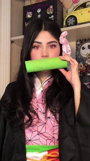 NEZUKO COSPLAY💖 Unboxing Demon Slayer Cosplay with Nezuko Kamado & Zenitsu