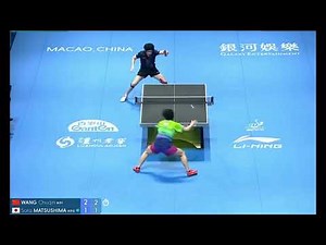 [Full match HQ] Wang Chuqin VS Sora Matsushima World Cup Final