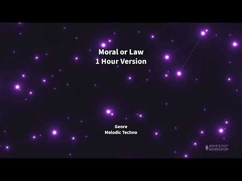 【フリーBGM テクノ】Moral or Law 【1 Hour loop play version】