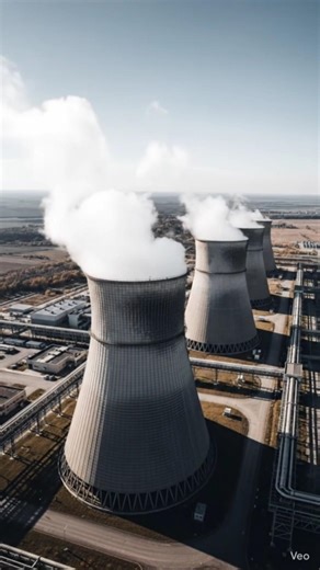 Cooling Tower Working Explained in Hindi🔥Power Plant #shorts