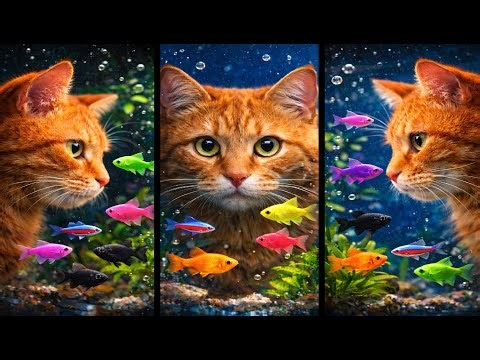 🔴 LIVE Cat TV Fish Tank 🐟 | Fish for Cats to Watch (4K HDR, No Music)
