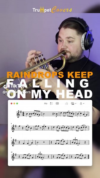 Raindrops Keep Falling on My Head Trumpet Cover