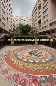 First day on campus and everything feels like wow. ✨ | The NSU Insider