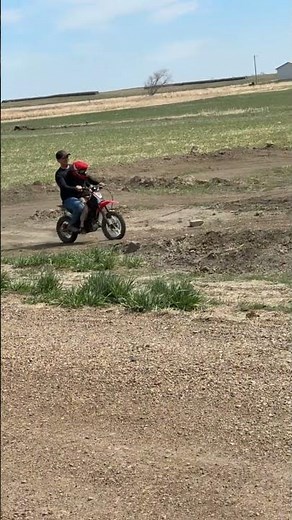 Having a blast riding the X-Pro E-Hawk on a homemade track! 🏍️ #xproedirtbike #xproehawk