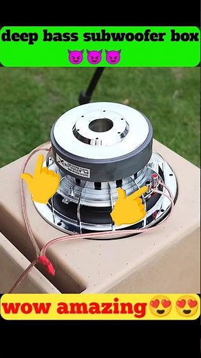 DIY 10 inch Subwoofer Box making 🔊 ||