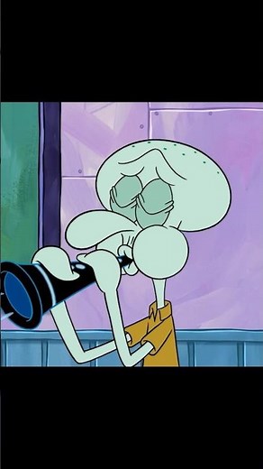 THIS IS HOW BAD SQUIDWARD IS AT PLAYING THE CLARINET 😬 #spongebob #nickelodeon #squidward #shorts