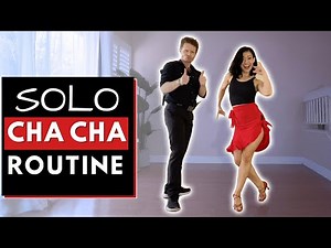 Cha Cha Routine with Locks & Rondes - Dance Tutorial