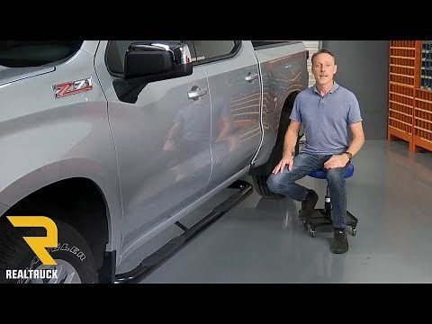 How to Install Ionic 3" Black Nerf Bars on a 2019 Chevy and GMC 1500 Crew Cab