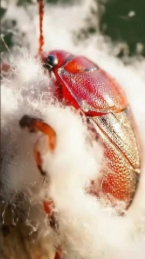 The Secret of the Crimson Worm 🐛🤯 #Facts