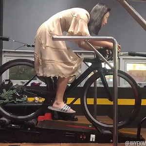 146K views · 426 reactions | When you spent all your budget on the bike and turbo  : Jihye Kim | Cycling Pulse | Facebook