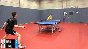 Amateur vs Pro Table Tennis Player Timo Boll 👀 | TableTennisDaily