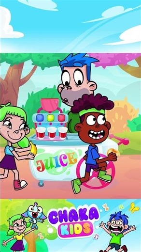 Lily's Colorful Juice Adventure: Learning Colors! #short #animation