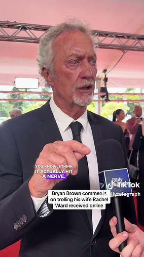 Bryan Brown Defends Wife Rachel Ward After Online Trolling