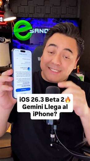 Las 5 Novedades de iOS 26.3 Beta 2 que Cambiarán tu iPhone para Siempre. Hablamos sobre el lanzamiento oficial de iOS 26.3 beta 2 de Apple y las cinco características más importantes que transformarán tu iPhone. Cubrimos la alianza histórica con Google Gemini que hará que Siri sea mucho más inteligente, el nuevo sistema de actualizaciones automáticas de seguridad en segundo plano, la nueva función para transferir datos a Android, y las mejoras en las aplicaciones de Clima y Astronomía. Exploramo