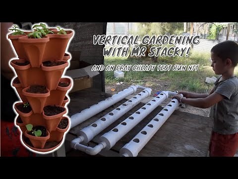 Vertical Gardening | Mr Stacky | Review | Greenstalk | Ebay NFT Hydroponic Test | Off Grid Australia
