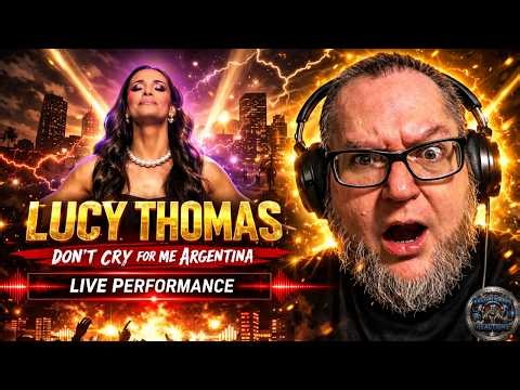 HOW IS HER VOICE REAL?! 🤯 Lucy Thomas - Don't Cry For Me Argentina (First Time Reaction)