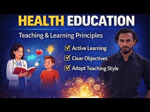 Health Education and Health Promotion: Teaching and Learning Principles | Explained by Tutor