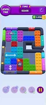 Color Block Jam Level 748 Walkthrough Solution