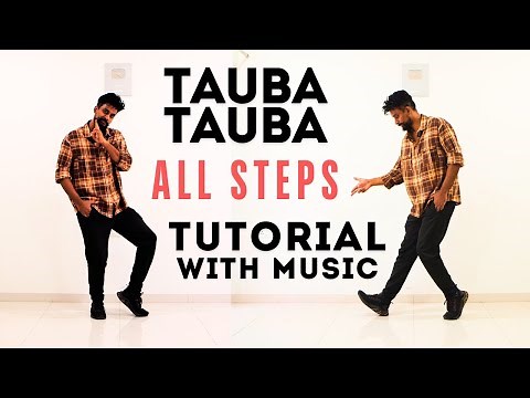 Tauba Tauba All Steps Tutorial with Music | Vicky Kaushal