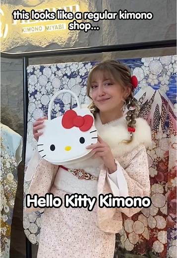 Experience Kawaii Fashion with Hello Kitty Kimonos in Tokyo
