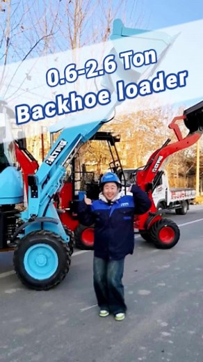 Mini Backhoe Loader for Efficient Construction Use