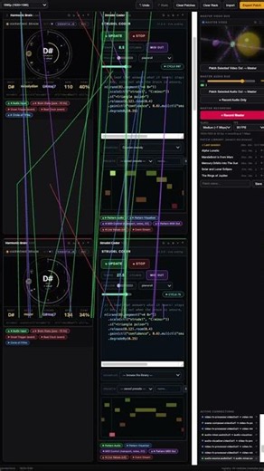 Dual Harmonic Brains + Strudel Feedback = Live Generative Counterpoint