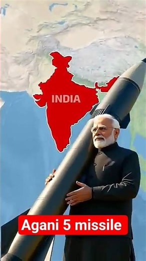 power of Indian Agani 5 missile
