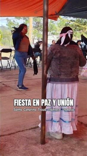 How beautifully the Godmothers of the Mixteca Villages dance | Santa Catarina Ticuá, Oaxaca #fyp