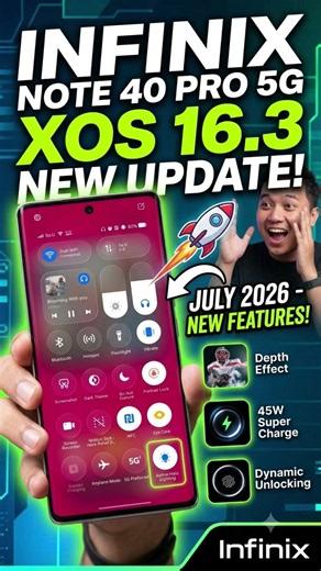 🚨Infinix NOTE 40 Pro XOS 16.3 Update is HERE New Features AI Up Smooth Performance #XOS16 #Infinix