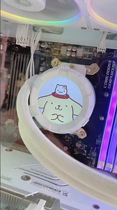 customise cute gif on AIO cooler ✨ #cute #kawaii #aesthetic #pink #sanrio #shorts