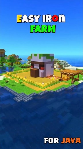 NEW MINECRAFT 26.1.2 EASY IRON FARM TUTORIAL - 400+ Iron Per Hour!