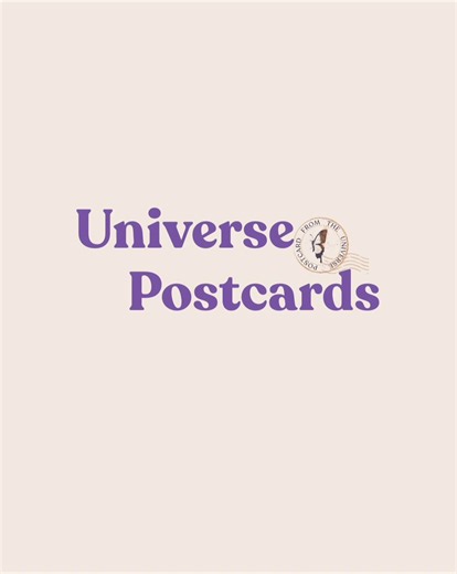 5 × 7 inches illustrated postcards. Each postcard card feels like a different mood. Every single postcard has a unique message on the back. Every message is different. Some are cryptic, some are warm, some are funny and some are playful with an edge. The back features a circular stamp mark