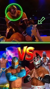 Mask Came OFF 👀🔥Sin Cara vs Sin Cara #wwe #smackdown