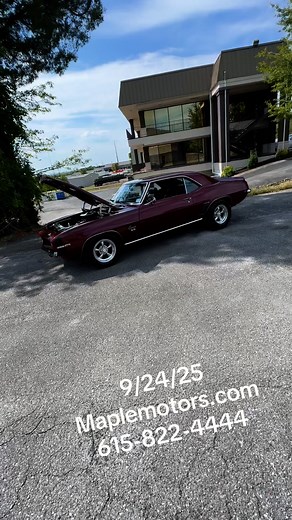 317K views · 6.9K reactions | 1969 Chevrolet Camaro Big Block 396 4 Speed $45,900 Maplemotors.com # 3260 https://youtu.be/vSV1jpF6Z_U #1969 #69 #chevrolet #camaro #bigblock | Maple Motors | Facebook