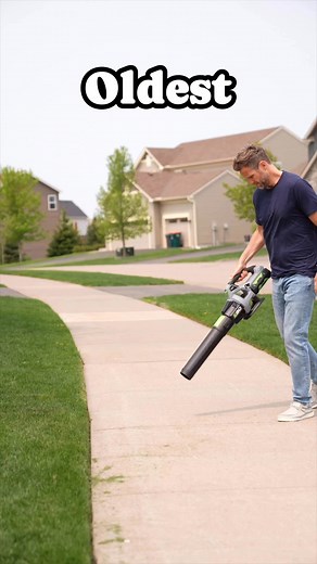 713K views · 7.1K reactions | Your kids using a leaf blower | TJ Therrien | Facebook
