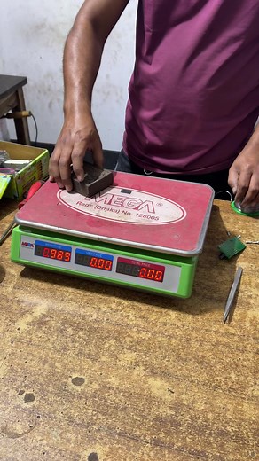 Digital weight scale measurement #reelschallenge #electronics #repairshop #diy