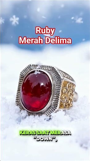 Ruby Merah Delima #batuakik #batuakikasli #batumewah