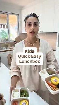 Healthy Lunchbox Ideas for Kids 🥗 | Quick & Balanced Meals