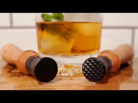 Woodturning | Maple Burl Cocktail Muddler