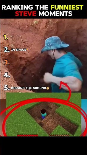 Top 5 Funniest Real Life Minecraft Moments 😭💎 #funny #memes #ranking