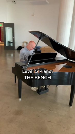 Bench SOLO! 🤘 #piano #bench #solo