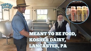 Keeping Kosher in America and exploring the remarkable collaboration between the Hasidic and Amish communities in producing some of the world's best kosher dairy products in Lancaster, Pennsylvania. Check out these dairy products at https://meanttobefood.com #trippingkosher #kosherfoods #meanttobefood #LancasterPA #Amishfarms #HasidicCommunity #organicdairy #grassfedmilk #A2Milk #kosheryogurt #bestcheese #mobilechickencoop #foodculture #koshercommunitystories #koshermilk #koshercheese #kosherdai