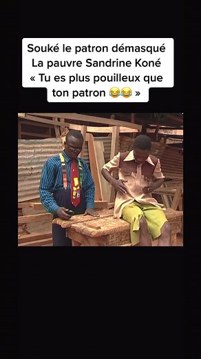Souké le patron démasqué: La pauvre Sandrine Koné « Tu es plus pouilleux que ton patron 😂😂 »