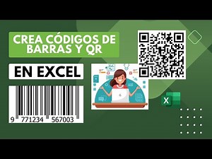 Códigos QR y códigos de barras en EXCEL